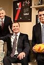 Luke Darcy, Bruce McAvaney, Wayne Carey, and Andrew Demetriou in Talking Footy (1994)