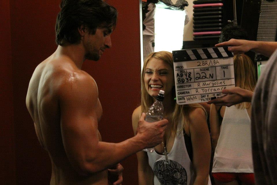 Spencer Grammer and Lee Kholafai in Roommate Wanted (2015)