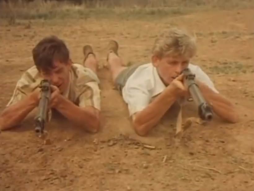 Gavin van den Berg and Alwyn van der Merwe in Ballade vir 'n Enkeling (1987)