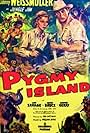 Ann Savage and Johnny Weissmuller in Pygmy Island (1950)