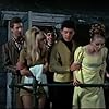 Frankie Avalon, Julian Barnes, Carol Dilworth, Jill Haworth, and Mark Wynter in The Haunted House of Horror (1969)