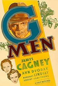 James Cagney, Ann Dvorak, and Margaret Lindsay in 'G' Men (1935)