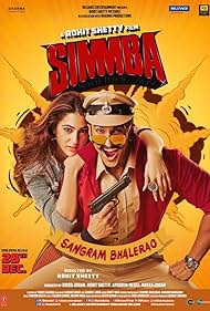 Ranveer Singh and Sara Ali Khan in Simmba (2018)