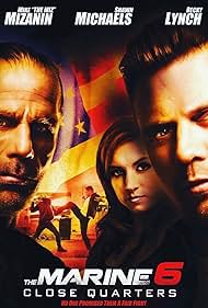 Shawn Michaels, Mike 'The Miz' Mizanin, and Rebecca Quin in The Marine 6: Close Quarters (2018)