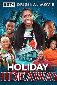 Vivica A. Fox, Ella Joyce, Camille Winbush, Leonard Earl Howze, Novi Brown, and Victor Sho in Holiday Hideaway (2022)