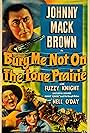 Johnny Mack Brown, Fuzzy Knight, and Nell O'Day in Bury Me Not on the Lone Prairie (1941)