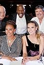 Heidi Klum, Howie Mandel, Mel B, Terry Crews, and Simon Cowell in America's Got Talent: The Champions (2019)