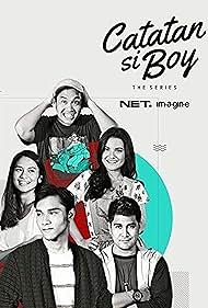 Marsha Aruan, Achmad Megantara, Hana Prinantina, Zidni Hakim, and Kresna Julio in Catatan Si Boy (2016)