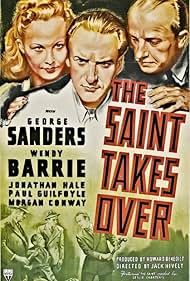 George Sanders, Wendy Barrie, and Jonathan Hale in The Saint Takes Over (1940)