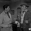 Lane Bradford and Dale Robertson in Tales of Wells Fargo (1957)