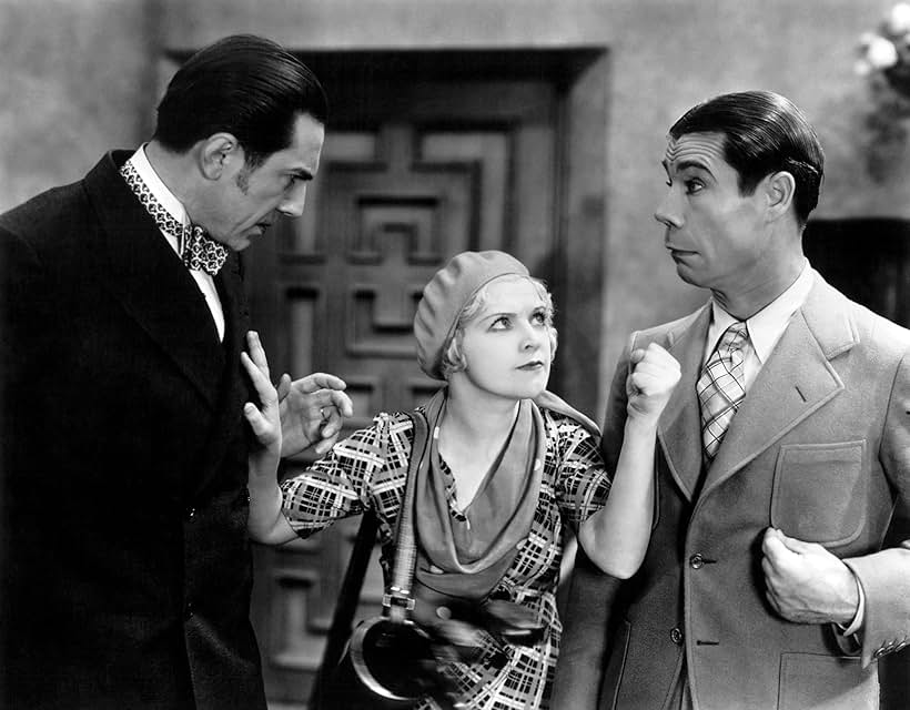 Bela Lugosi, Joe E. Brown, and Marjorie White in Broadminded (1931)