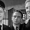 Kenneth Connor, Leslie Phillips, and Joan Sims in Carry on, Constable (1960)