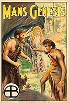 Robert Harron, Wilfred Lucas, and Mae Marsh in Man's Genesis (1912)