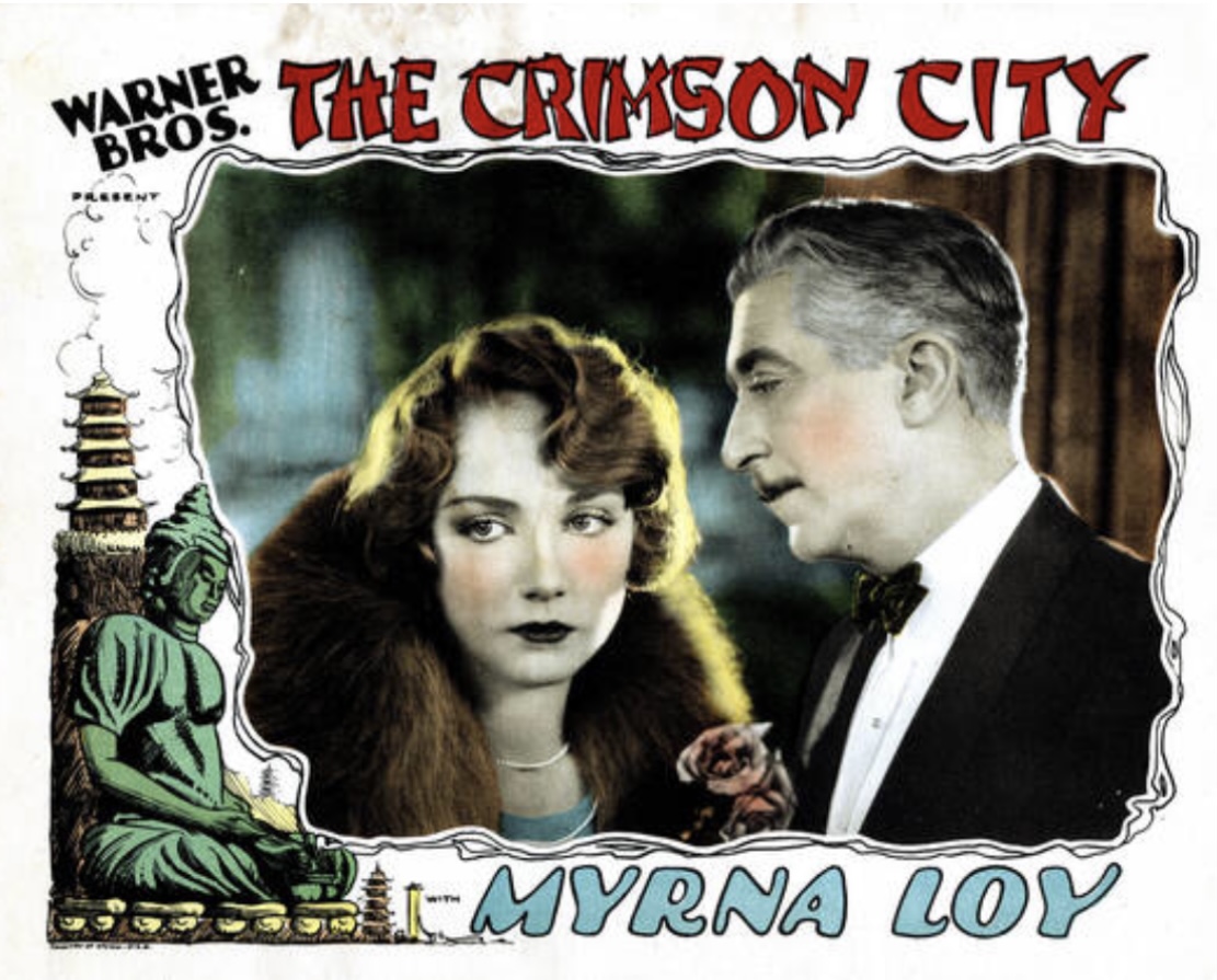 Leila Hyams and John Miljan in The Crimson City (1928)