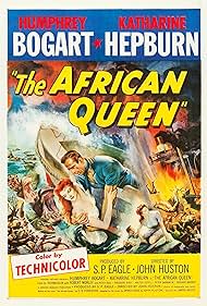 Humphrey Bogart and Katharine Hepburn in The African Queen (1951)