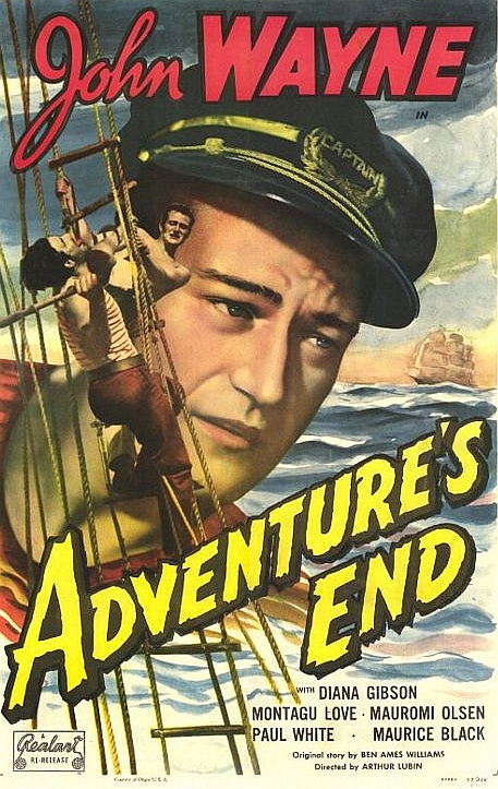 John Wayne and Maurice Black in Adventure's End (1937)