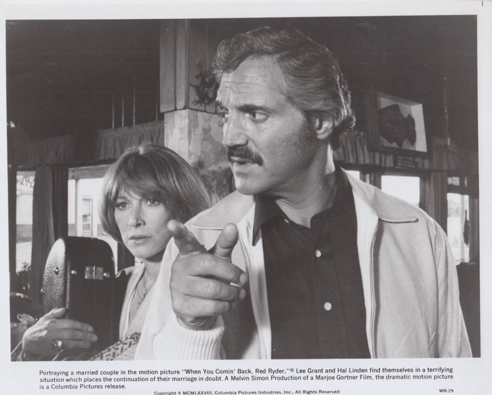 Lee Grant and Hal Linden in When You Comin' Back, Red Ryder? (1979)