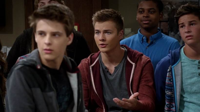 Corey Fogelmanis and Peyton Meyer in Girl Meets World (2014)