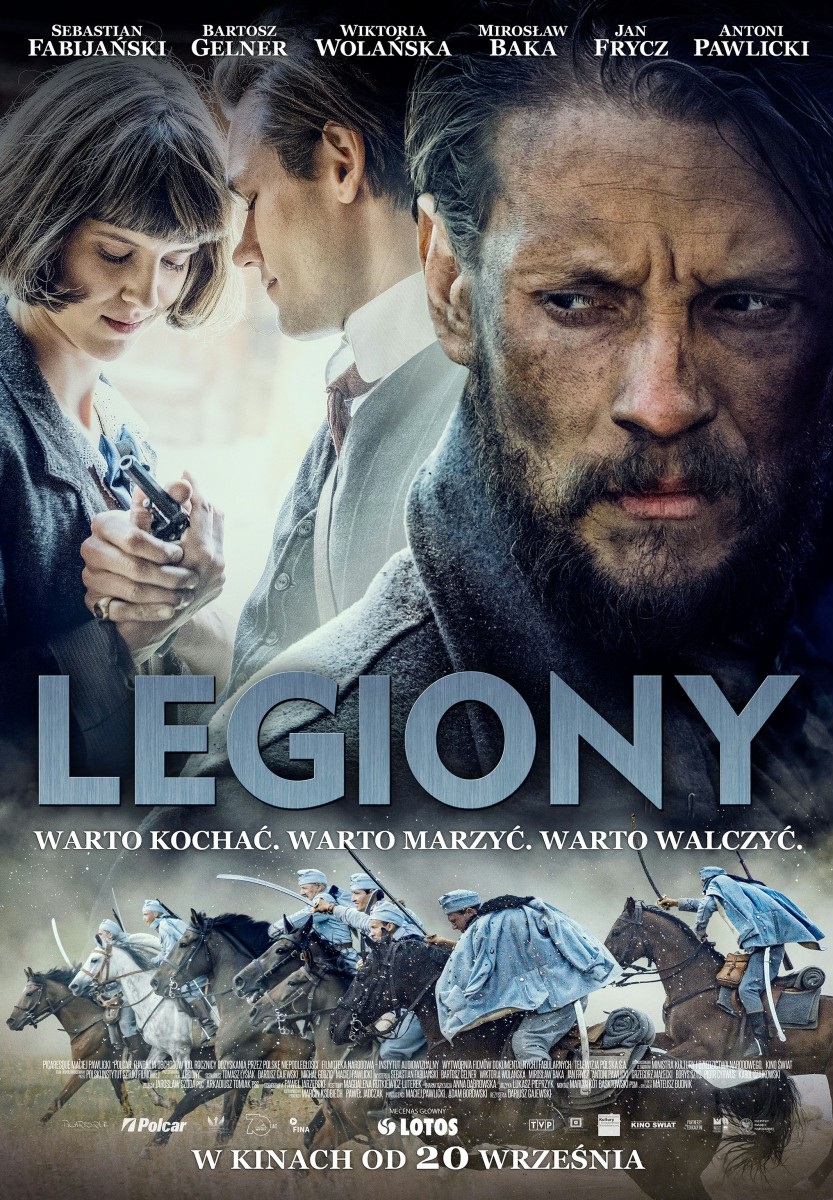 Sebastian Fabijanski, Bartosz Gelner, and Wiktoria Wolanska in Legions (2019)