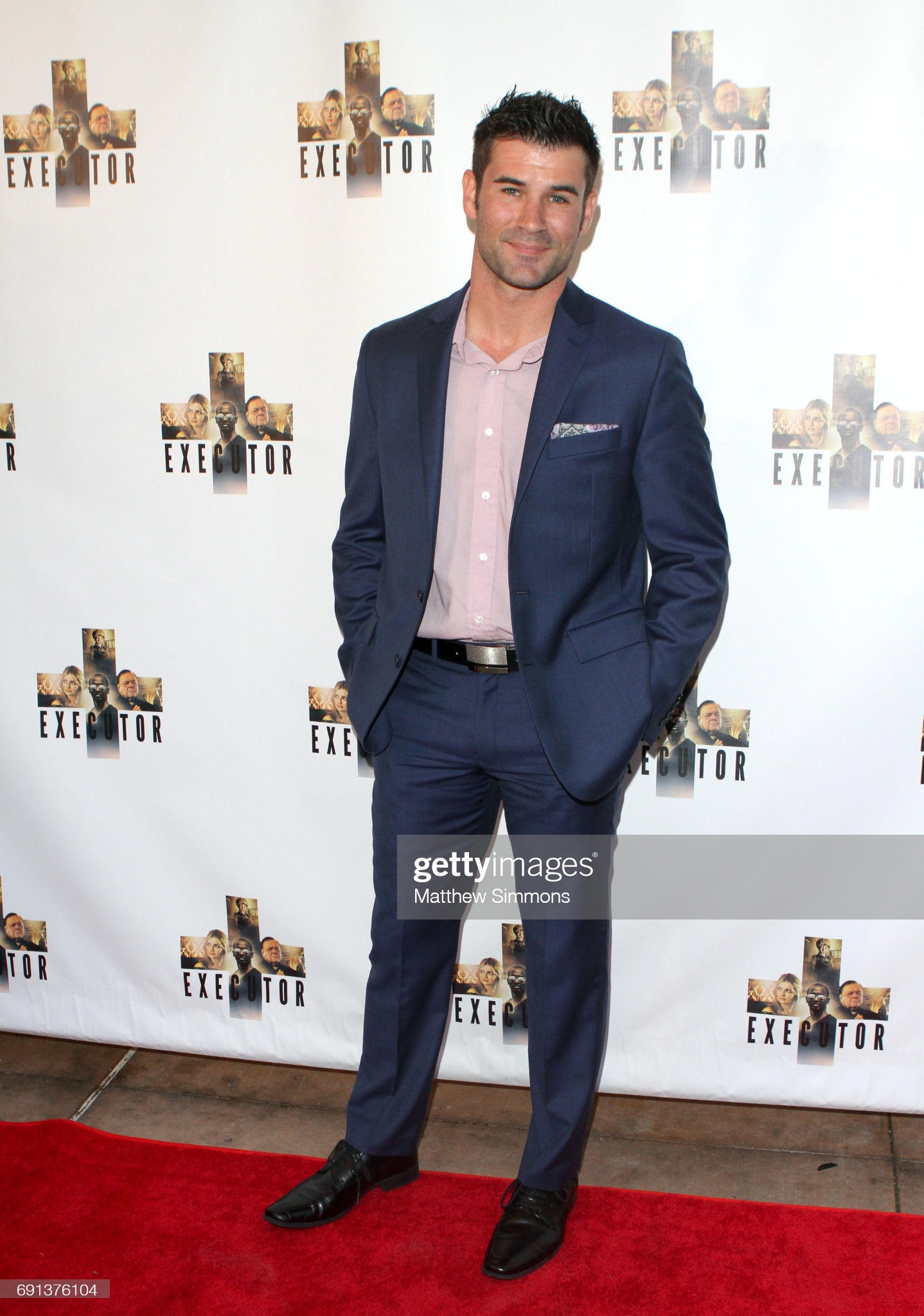 Mark Justice at the premiere of “The Executor”