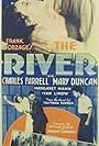 Mary Duncan, Charles Farrell, and Ivan Linow in The River (1928)