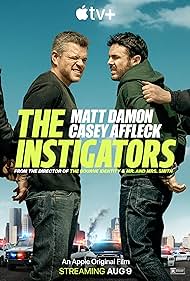 Matt Damon and Casey Affleck in The Instigators (2024)