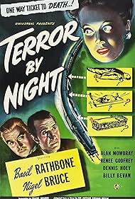 Basil Rathbone, Nigel Bruce, and Renee Godfrey in Terror by Night (1946)