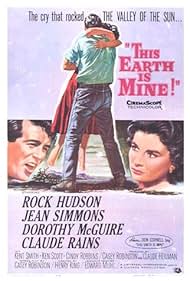 Rock Hudson and Jean Simmons in This Earth Is Mine (1959)