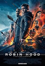 Jamie Foxx, Ben Mendelsohn, Jamie Dornan, Eve Hewson, Paul Anderson, Tim Minchin, and Taron Egerton in Robin Hood (2018)