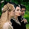 Angelina Jolie, Sam Riley, and Elle Fanning in Maleficent: Mistress of Evil (2019)