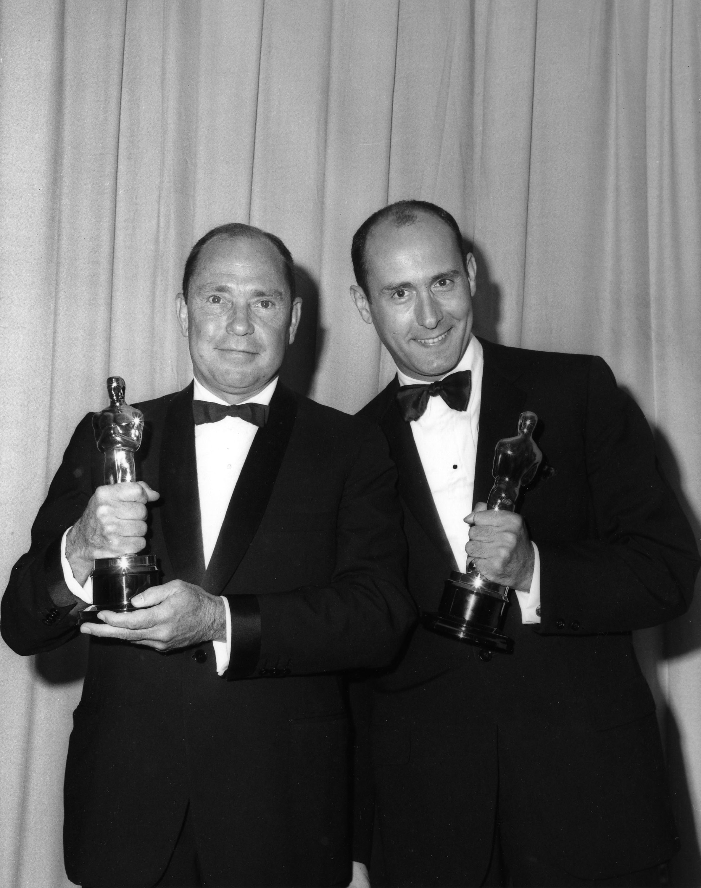 Henry Mancini and Johnny Mercer at an event for The 33rd Annual Academy Awards (1961)