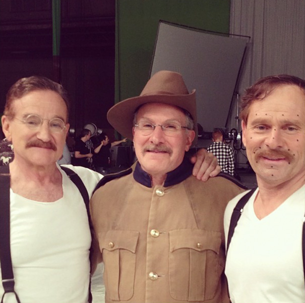 Robin Williams and Mike Mitchell