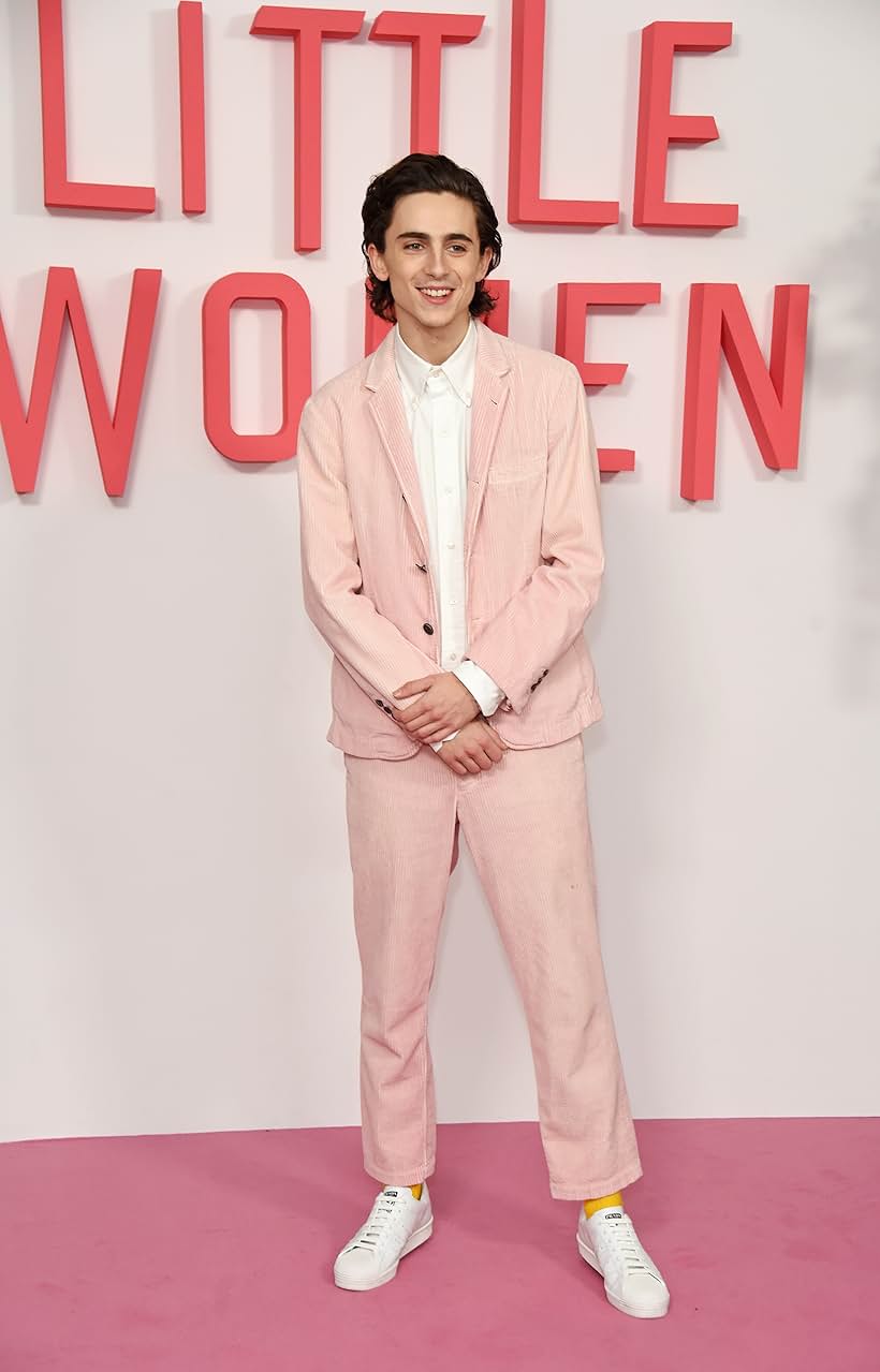 Timothée Chalamet at an event for Little Women (2019)