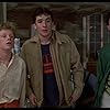 John Cusack, Anthony Michael Hall, and Darren Harris in Sixteen Candles (1984)