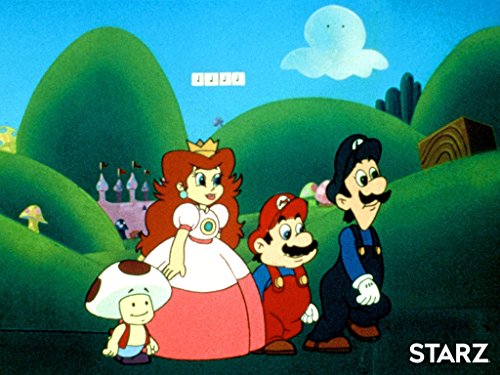 Walker Boone, Tracey Moore, Tony Rosato, and John Stocker in The Adventures of Super Mario Bros. 3 (1990)