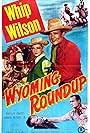 Phyllis Coates, I. Stanford Jolley, Robert J. Wilke, and Whip Wilson in Wyoming Roundup (1952)