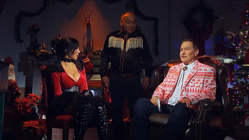 John Bloom, Yuki Nakamura, and Diana Prince in Joe Bob's Red Christmas: Black Christmas (2019)