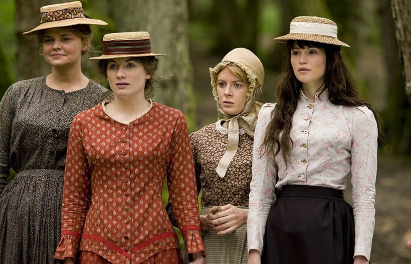 Rebekah Staton, Jodie Whittaker, Emily Beecham, and Gemma Arterton in Tess of the D'Urbervilles (2008)