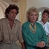 Stephanie Zimbalist, Doris Roberts, and Jack Scalia in Remington Steele (1982)