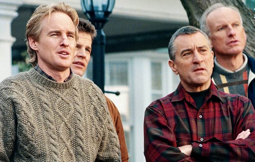 Robert De Niro, Owen Wilson, Tom McCarthy, and James Rebhorn in Meet the Parents (2000)