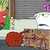 Dave Willis, Carey Means, and Dana Snyder in Aqua Teen Hunger Force Colon Movie Film for Theaters (2007)