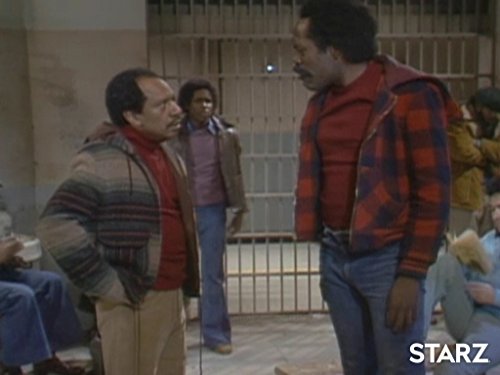 Ernest Harden Jr., Sherman Hemsley, and Le Tari in The Jeffersons (1975)