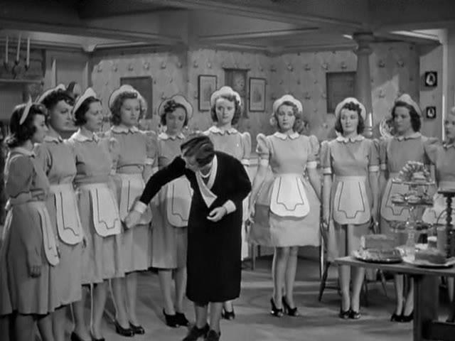 Joan Blondell, Dorothy Comingore, Eleanor Counts, Beatrice Curtis, Isabel Jeans, and Joan Perry in Good Girls Go to Paris (1939)