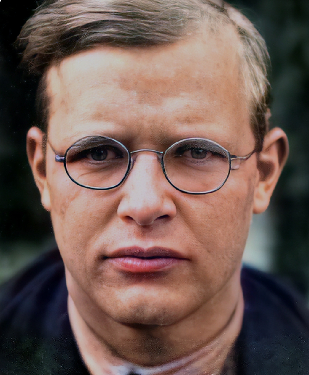 Dietrich Bonhoeffer in Bonhoeffer: Pastor. Spy. Assassin. (2024)