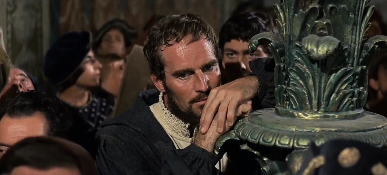 Charlton Heston in The Agony and the Ecstasy (1965)