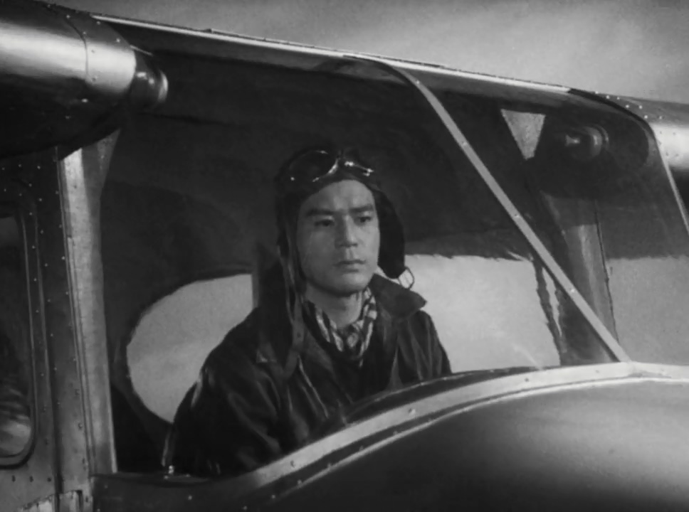 Hiroshi Koizumi in Godzilla Raids Again (1955)