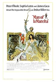 Sophia Loren, Peter O'Toole, and James Coco in L'uomo della Mancha (1972)