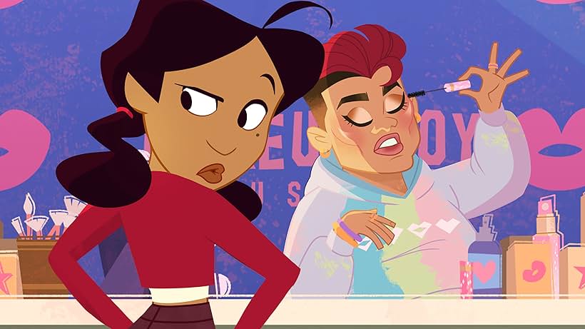 Kyla Pratt and Bretman Rock in The Proud Family: Louder and Prouder (2022)