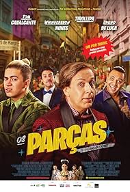 Paloma Bernardi, Tom Cavalcante, Bruno de Luca, Taumaturgo Ferreira, André Bankoff, Whindersson Nunes, and Tirullipa in Os Parças (2017)