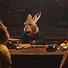 James Corden, Rupert Degas, Damon Herriman, Lennie James, Hayley Atwell, Margot Robbie, and Elizabeth Debicki in Peter Rabbit 2: The Runaway (2021)